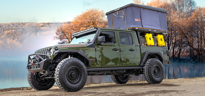 Gladiator overland build