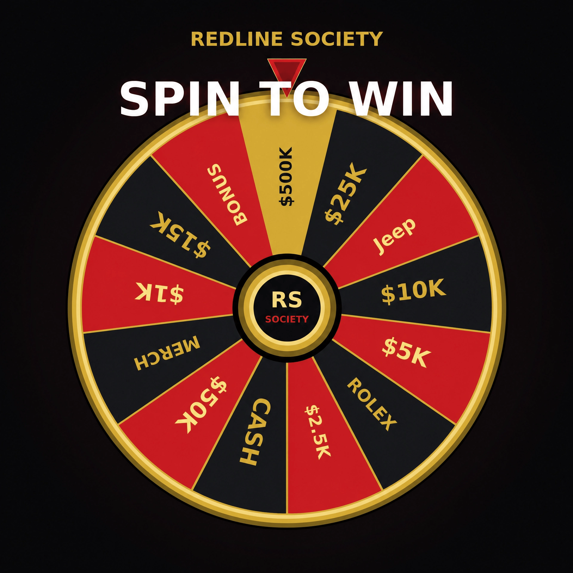 $500k Spin Pack