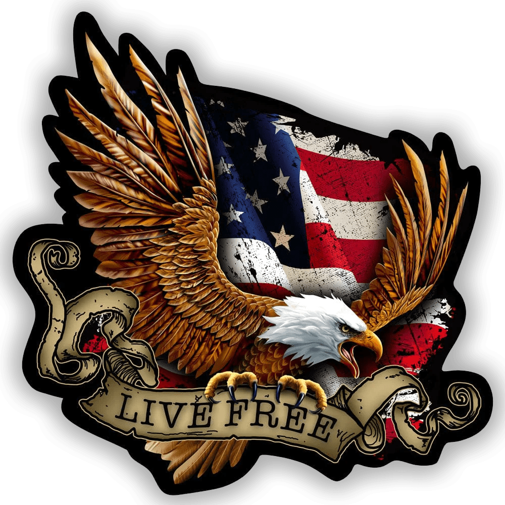 Live Free Decal