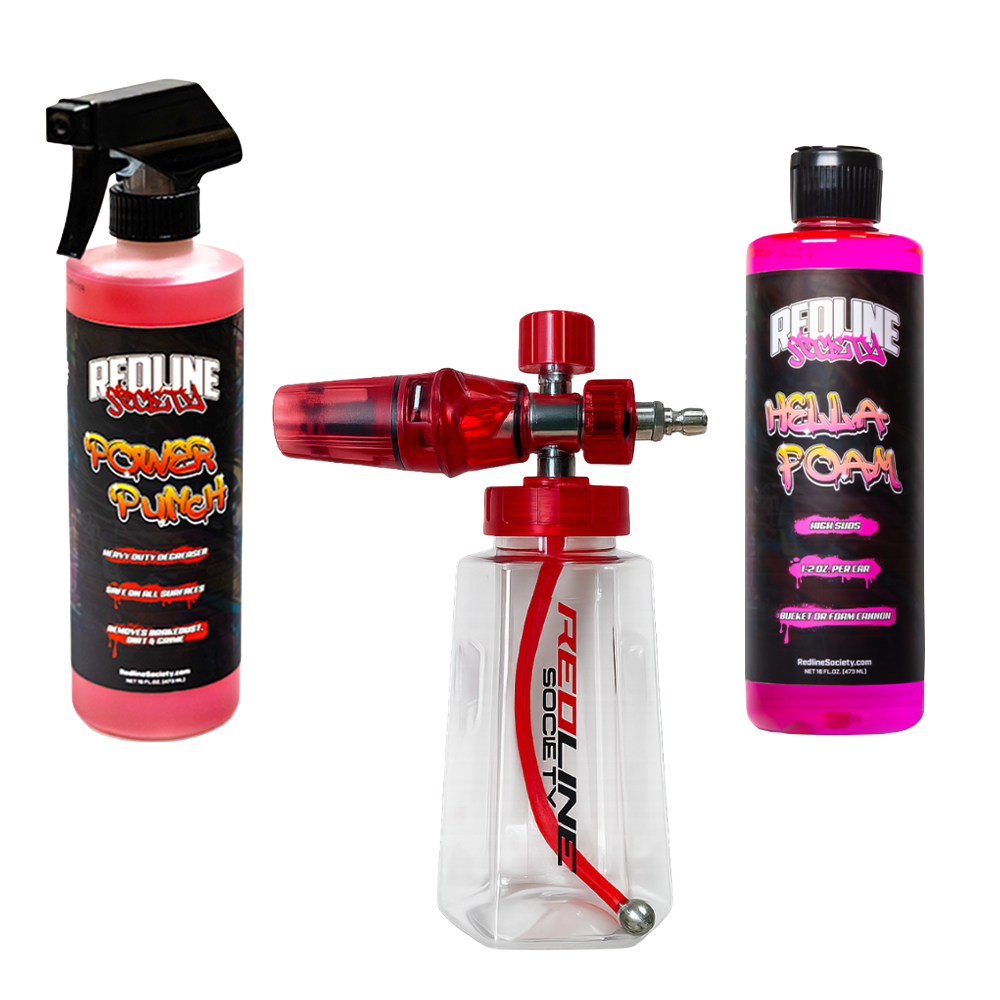 Redline Exterior & Wheel Wash Kit