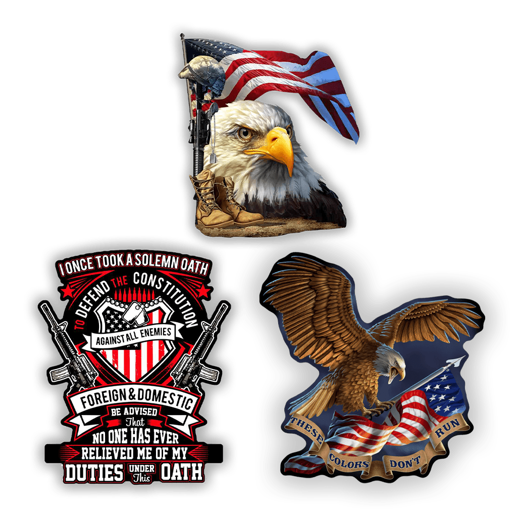 Three Decal Variety Pack